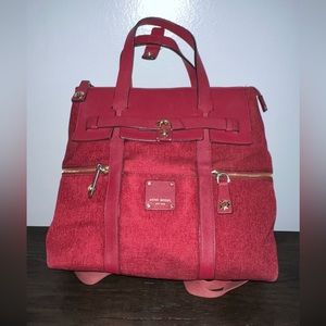 Henri Bendel Large Jetsetter in red